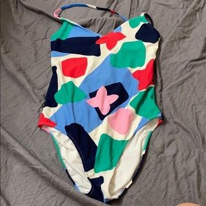 Colorful Aerie one piece swimsuit